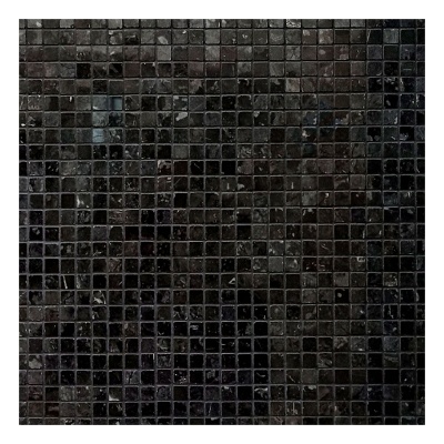 Мозаика мраморная полированная черная МКР-4П 293