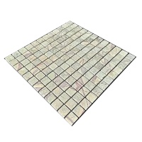 Мозаїка з мармуру Матова МКР-2СВ (23x23) Bidasar Green