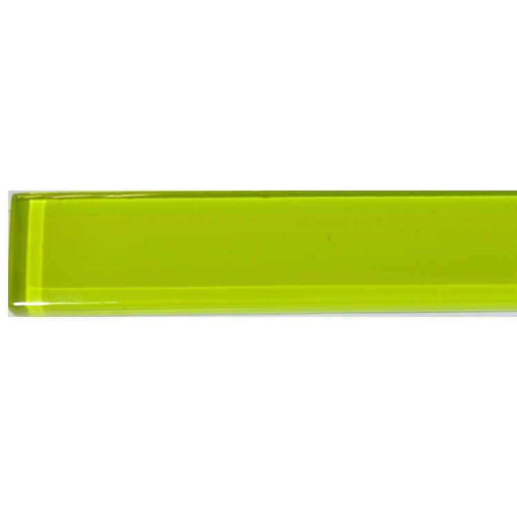 Фриз стеклянный Kotto Ceramica GF 7517 lime  25 х 750 х 8