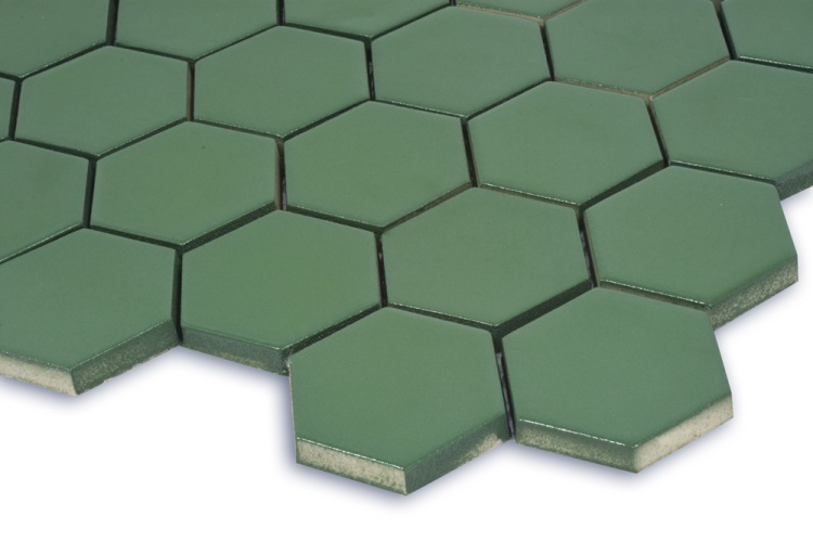 Мозаика керамическая Kotto Ceramica HEXAGON H 6010 Forestgreen  295 х 295 х 9