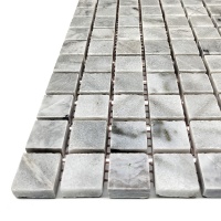 Мозаїка з мармуру Полірована МКР-4П (15x15) Grey Mix