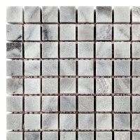 Мозаїка з мармуру Полірована МКР-4П (15x15) Grey Mix