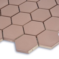 Мозаика керамическая Kotto Ceramica HEXAGON H 6011 Hot Pink 295 х 295 х 9