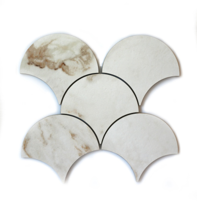Декор Kotto Ceramica Scales CM 3109 SC Calacatta Gold  ( d 147 mm )