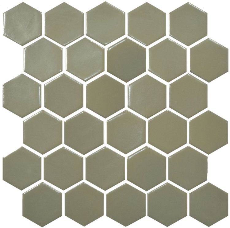 Мозаика керамическая Kotto Ceramica HEXAGON H 6012 Maus Grey 295 х 295 х 9