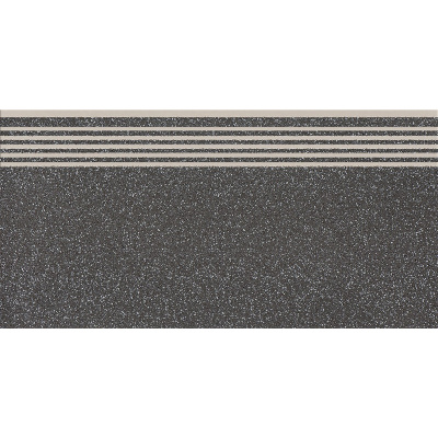 Сходинка з керамограніту Milton Graphite Steptread графітова 8x598x298 мм