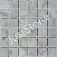 Мозаїка з мармуру Матова МКР-3СВ (47x47) White Mix