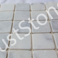 Мозаїка з мармуру Матова МКР-3СВ (47x47) White Mix