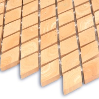 Мозаїка з керамограніту Kotto Ceramica MI7 30500311C Dorato 300 x 300 х 10 (ромб 30 x 50)