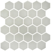 Мозаика керамическая Kotto Ceramica HEXAGON H 6014 Light Grey  295 х 295 х 9