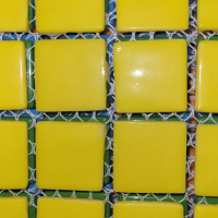 Мозаика стеклянная MK25111 YELLOW