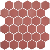 Мозаика керамическая Kotto Ceramica HEXAGON H 6015 Coral  295 х 295 х 9