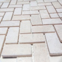 Мозаїка з мармуру Матова МКР-5СВ (47x23) Victoria Beige