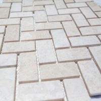 Мозаїка з мармуру Матова МКР-5СВ (47x23) Victoria Beige