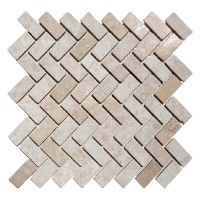 Мозаїка з мармуру Матова МКР-5СВ (47x23) Victoria Beige