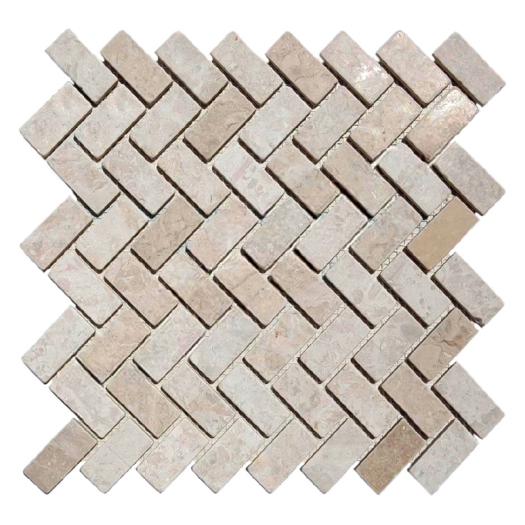 Мозаїка з мармуру Матова МКР-5СВ (47x23) Victoria Beige