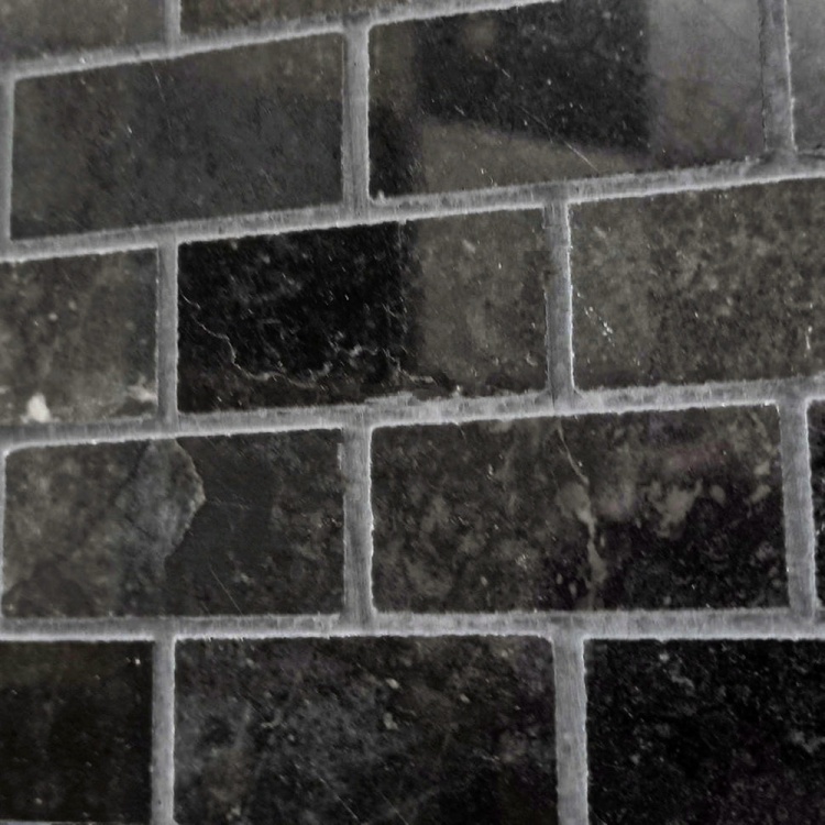 Мозаика из мрамора черная полированная МКР-11П 296