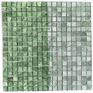 Мозаика из мрамора Матовая МКР-4СВ (15x15) Verde Guatemala