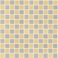 Мозаїка скляна Kotto Ceramica GMP 0848003 СС print 2/ral 7047 300 x 300 х 8 ( 48 х 48 )