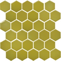 Мозаика керамическая Kotto Ceramica HEXAGON H 6016 Olive  295 х 295 х 9
