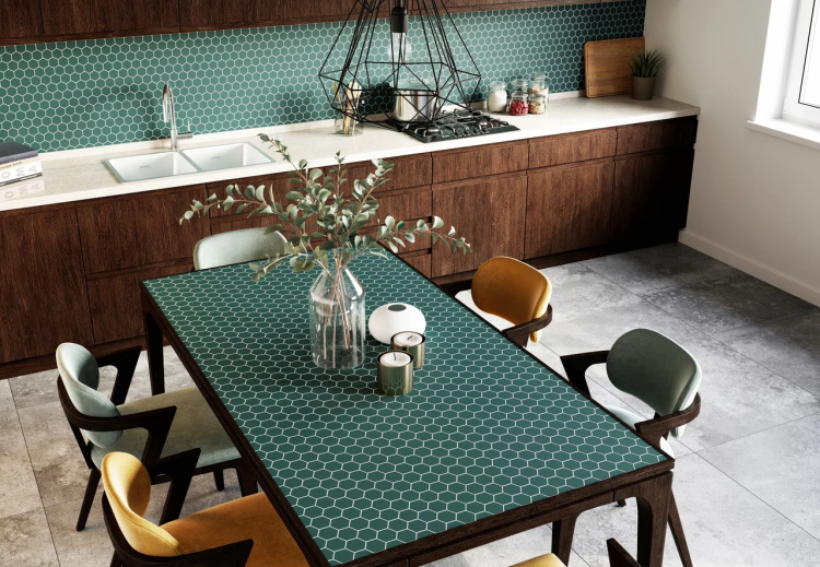 Мозаїка керамічна Kotto Ceramica HEXAGON H 6017 Aqvamarine 295 х 295 х 9