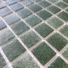 Мозаїка зі скла AquaMo PW25213 Green 25x25x4 (317x317) мм глянцева на сітці