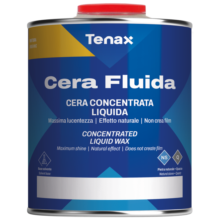 Воск жидкий Tenax Cera Fluida прозрачный 1 л для полировки и восстановления натурального и искусственного камня