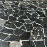 Мозаїка з мармуру Полірована МКР-ХП (хаотична) Marquina Black