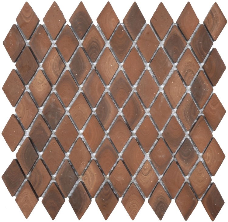 Мозаика из керамогранита Kotto Ceramica MI7 30500316C Noce  300 x 300 х 10  ( ромб 30 x 50 )