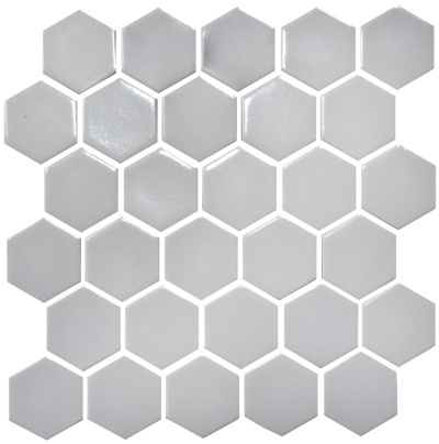 Мозаика керамическая Kotto Ceramica HEXAGON H 6019 Silver  295 х 295 х 9