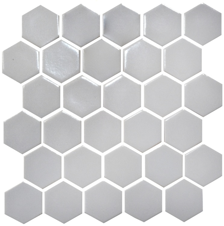 Мозаика керамическая Kotto Ceramica HEXAGON H 6019 Silver  295 х 295 х 9