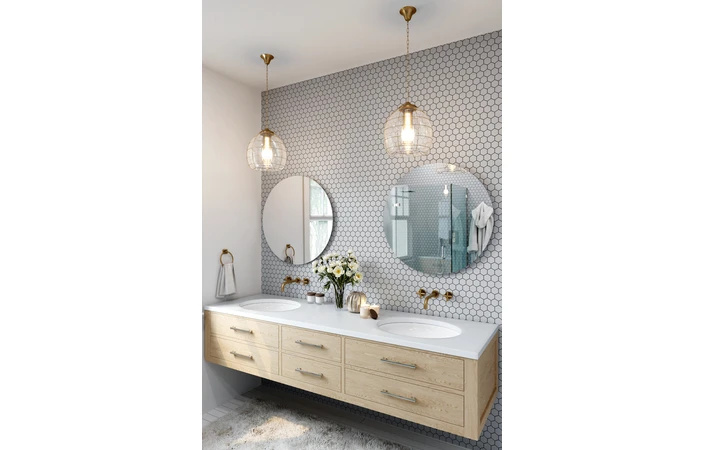 Мозаїка керамічна Kotto Ceramica HEXAGON H 6019 Silver 295 х 295 х 9