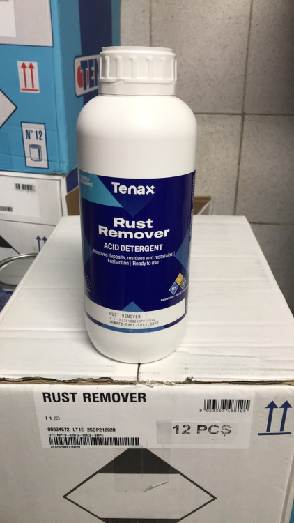 Очиститель Tenax Rust Remover 1 л от ржавчины из натурального и искусственного камня кварца керамики