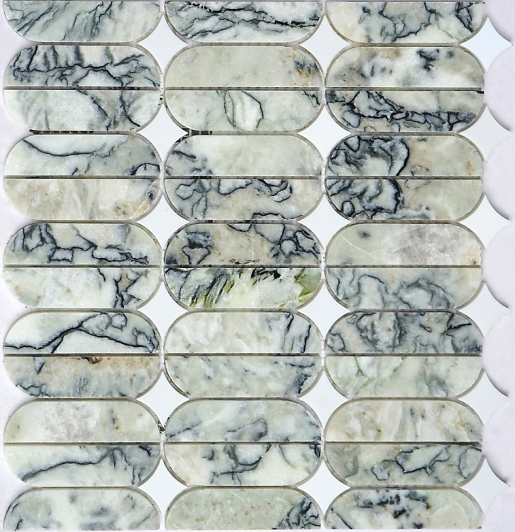 Мозаика мраморная CL-MOS CCLAYRK25005 Mozaico de Lux