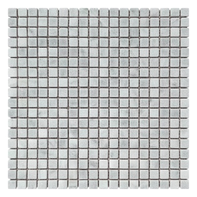 Мозаїка з мармуру Матова МКР-4СВ (15x15) White BI