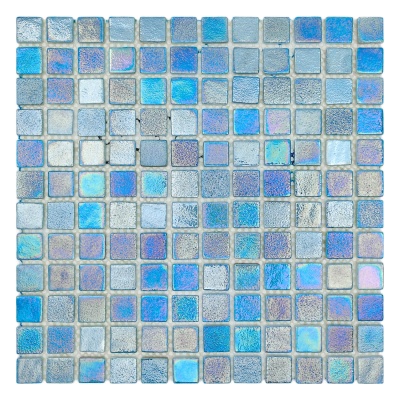 Стеклянная мозаика PWPL25502 SKY BLUE