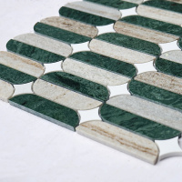 Мозаика мраморная CL-MOS CCLAYRK25004 Mozaico de Lux