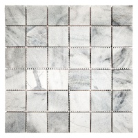 Мозаїка з мармуру Матова МКР-3СН (47x47) White Mix