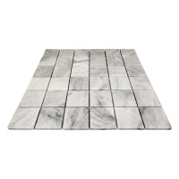 Мозаїка з мармуру Матова МКР-3СН (47x47) White Mix