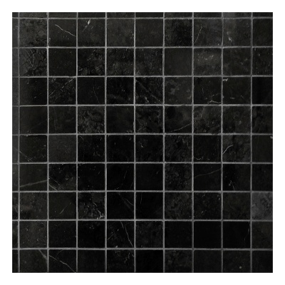 Мозаика из мрамора черная полированная МКР-3П 297