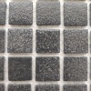 Мозаїка зі скла AquaMo PW25209 Black 25x25x4 (317x317) мм глянцева на сітці
