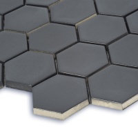 Мозаика керамическая Kotto Ceramica HEXAGON H 6022 Grafit Black  295 х 295 х 9