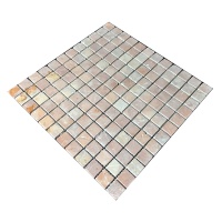 Мозаїка з мармуру Матова МКР-2СВ (23x23) Terracotta Mix