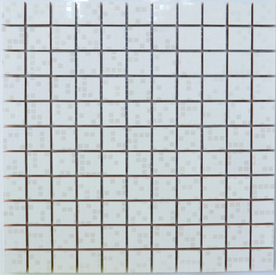 Мозаїка декоративна Kotto Ceramica СМ 3038 С Pixel White 300 х 300 х 8 ( 25 х 25 )