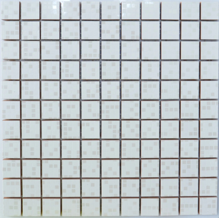 Мозаика декоративная Kotto Ceramica СМ 3038 С Pixel White  300 х 300 х 8   ( 25 х 25 )