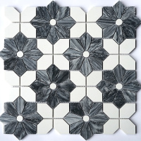 Мозаика мраморная CL-MOS CCLAYRK25003 Mozaico de Lux