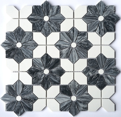 Мозаика мраморная CL-MOS CCLAYRK25003 Mozaico de Lux