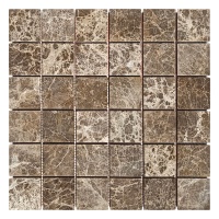 Мозаика из мрамора Матовая МКР-3СН (47x47) Emperador Light
