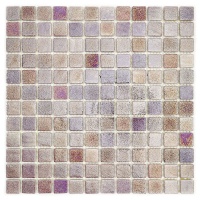 Мозаика стеклянная PINK SURFACE