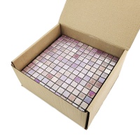 Мозаика стеклянная PINK SURFACE